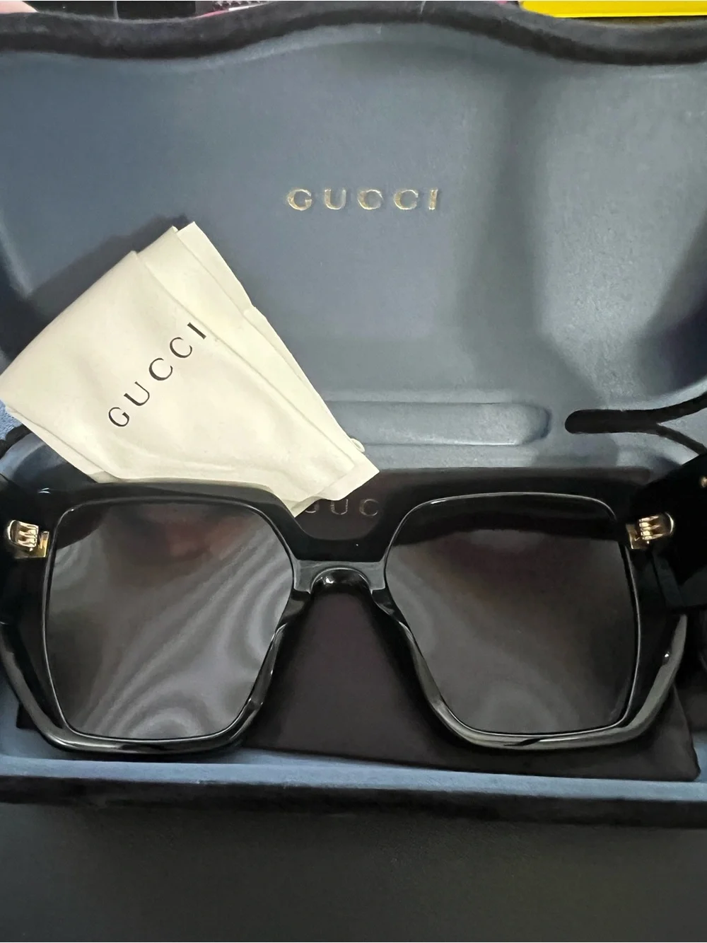 Gucci Black Cooper Sunglasses with Gradient Lenses BRAND NEW/NEVER WORN